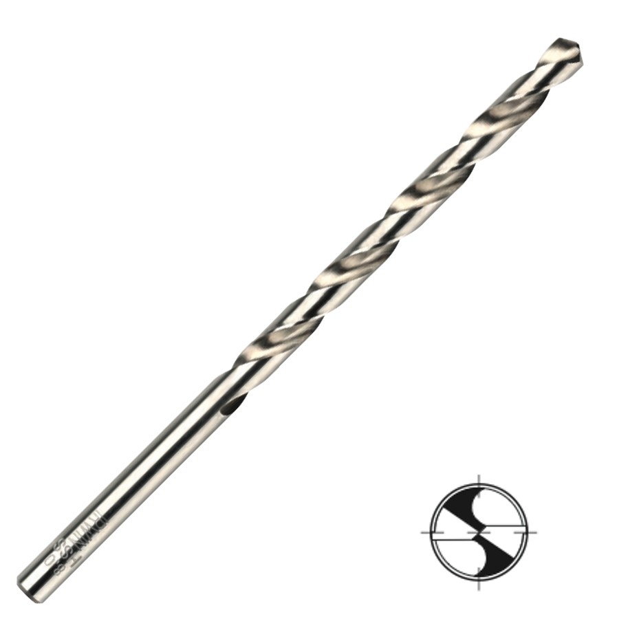 Grąžtas metalui DIN340 4
