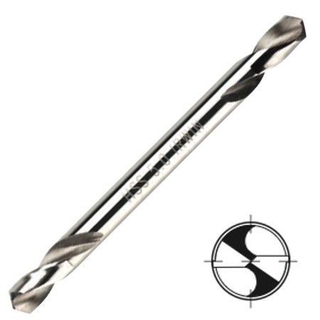 Gr. met. HSS DOUBLE-END 4